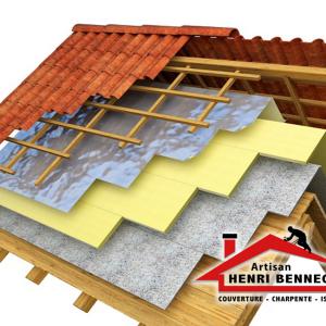 TRAVAUX D'ISOLATION TOITURE 95